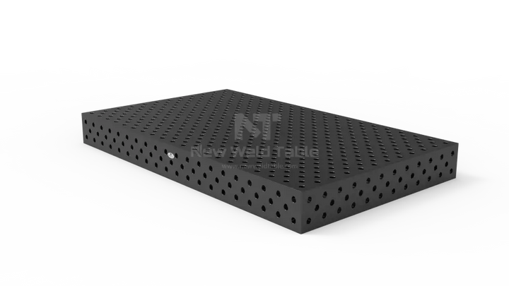 3D welding table & Diagonal holes & Nitrided With table legs 2000x1200x200 Welding Table