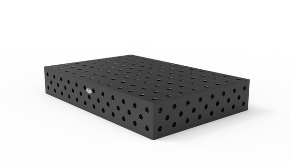 3D welding table & Standard holes & Nitrided With table legs