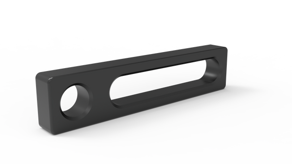 Universal Stop---hole and slot